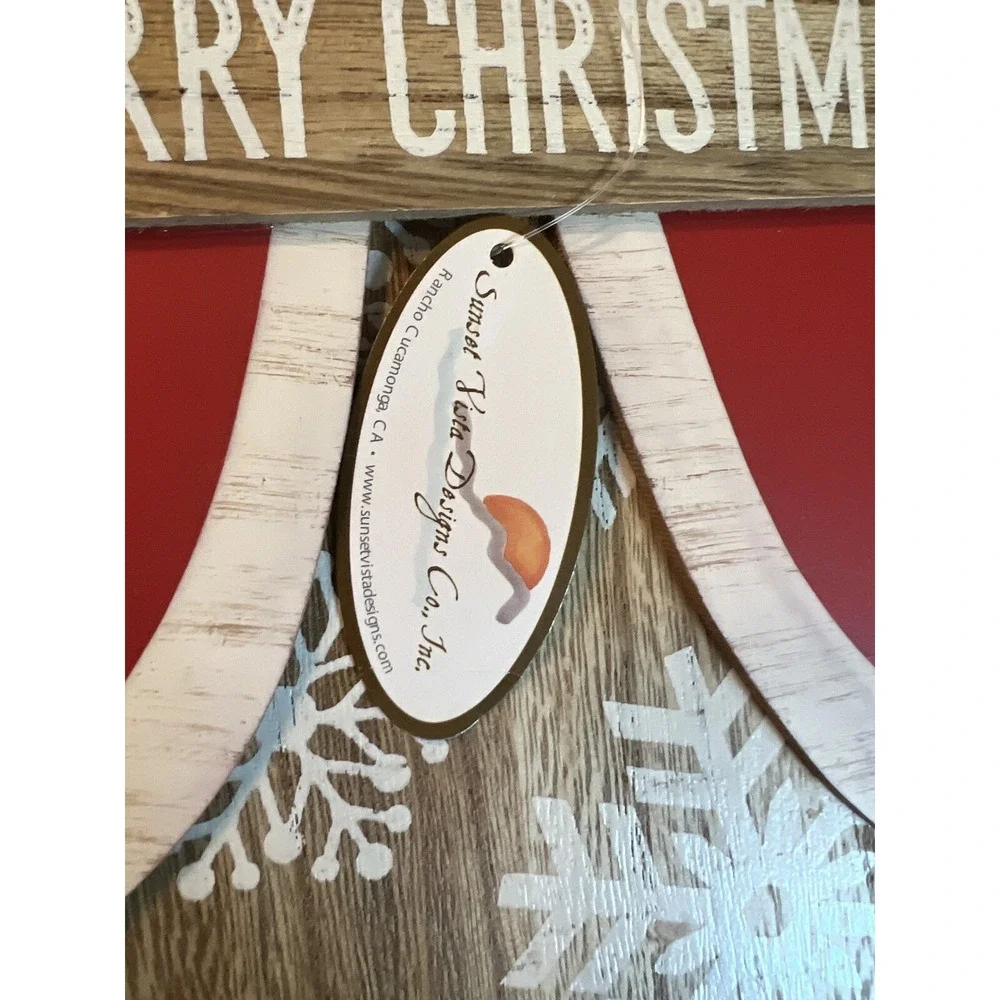 CHRISTMAS HOLIDAY TABLE DECOR CENTERPIECE Santa And  Tree Decor  Merry Christmas